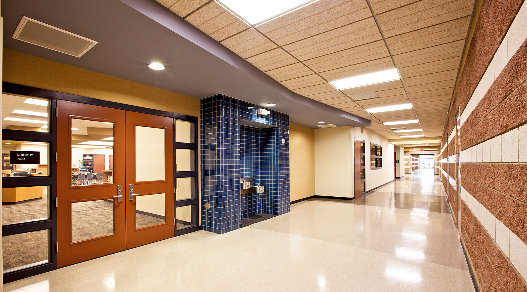 Middle School Hallway