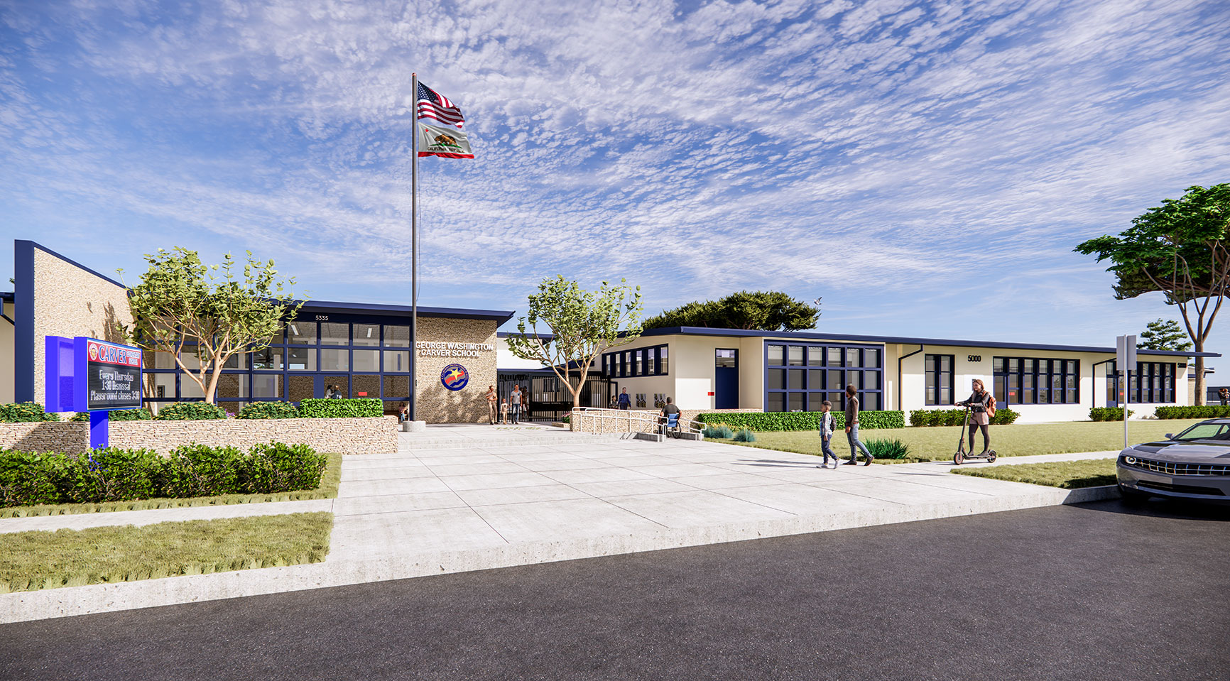 Long Beach USD Carver Elementary School Design