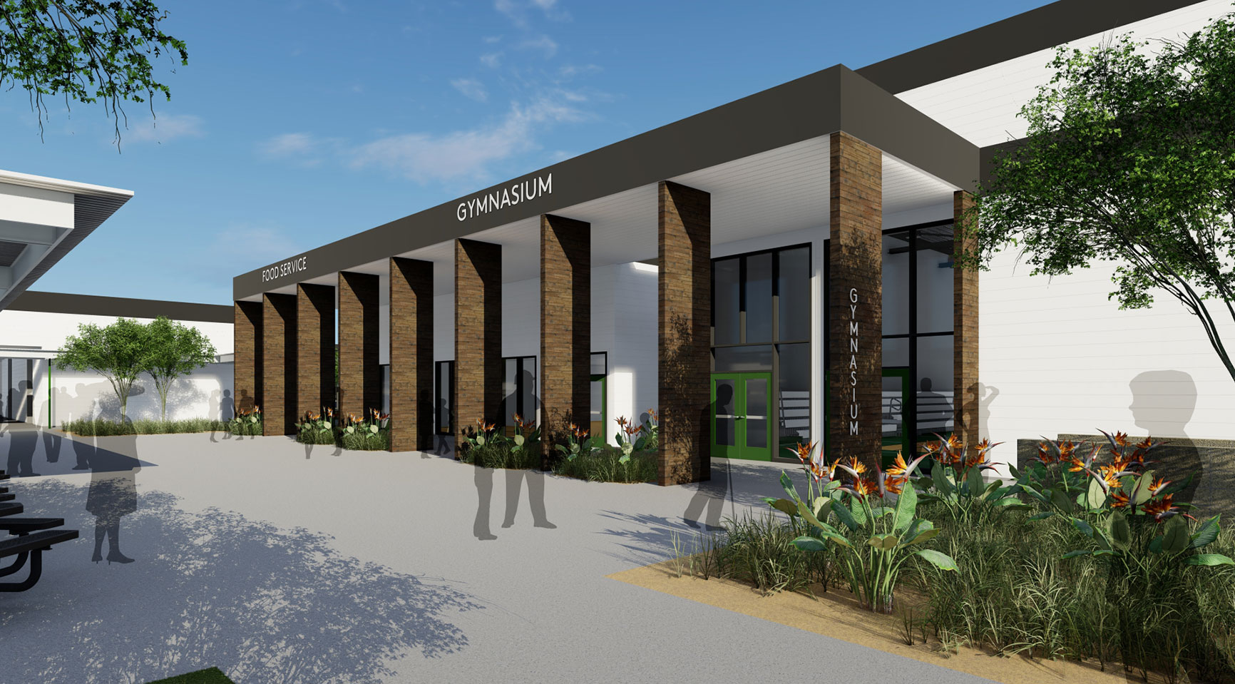 School Gymnasium Building Design