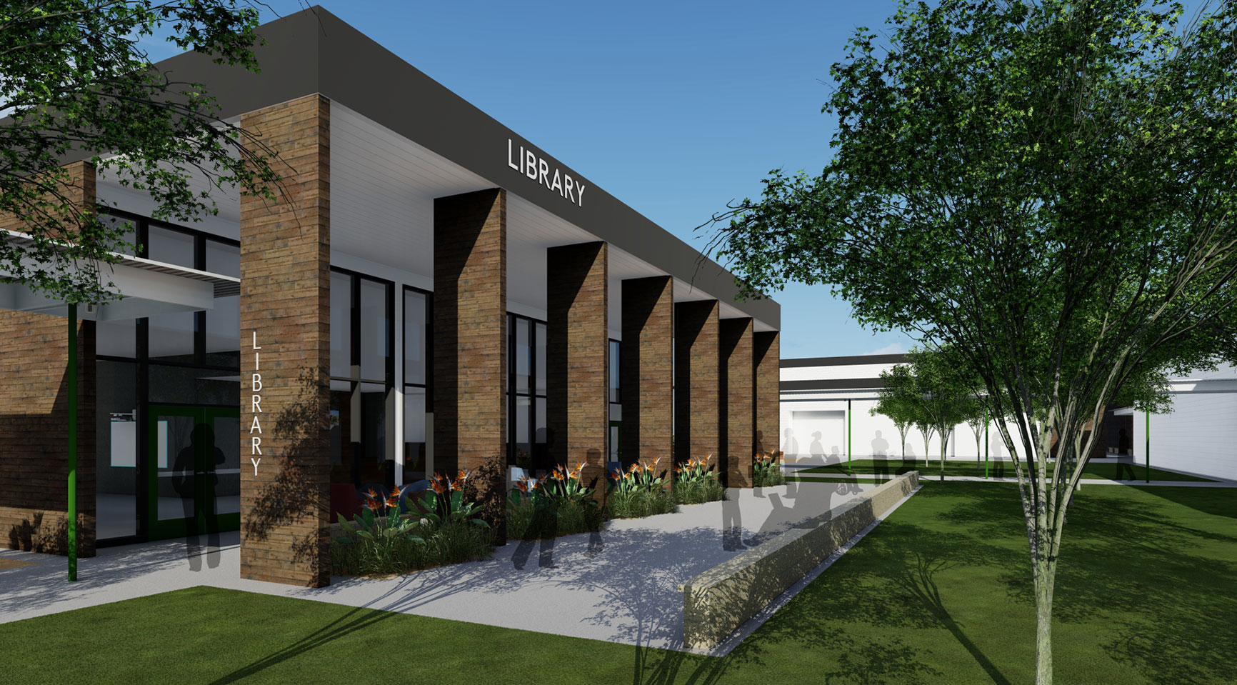 Elementary School Library Building Architecture Design