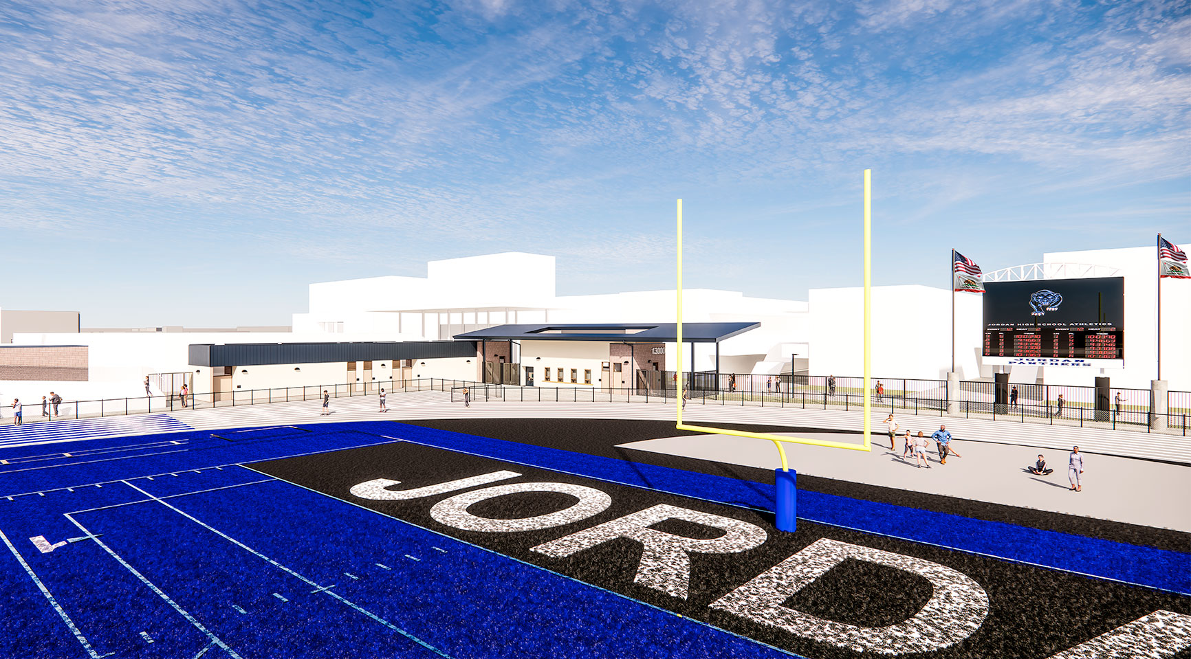 Jordan High School Stadium Long Beach