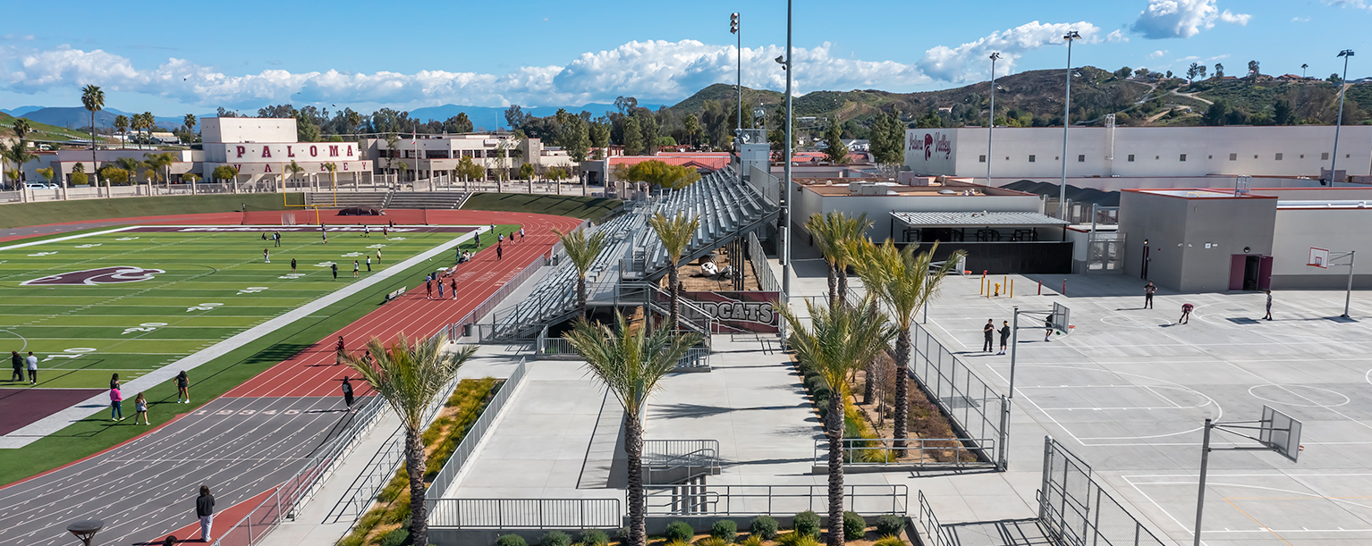 Paloma Valley High School Stadium View