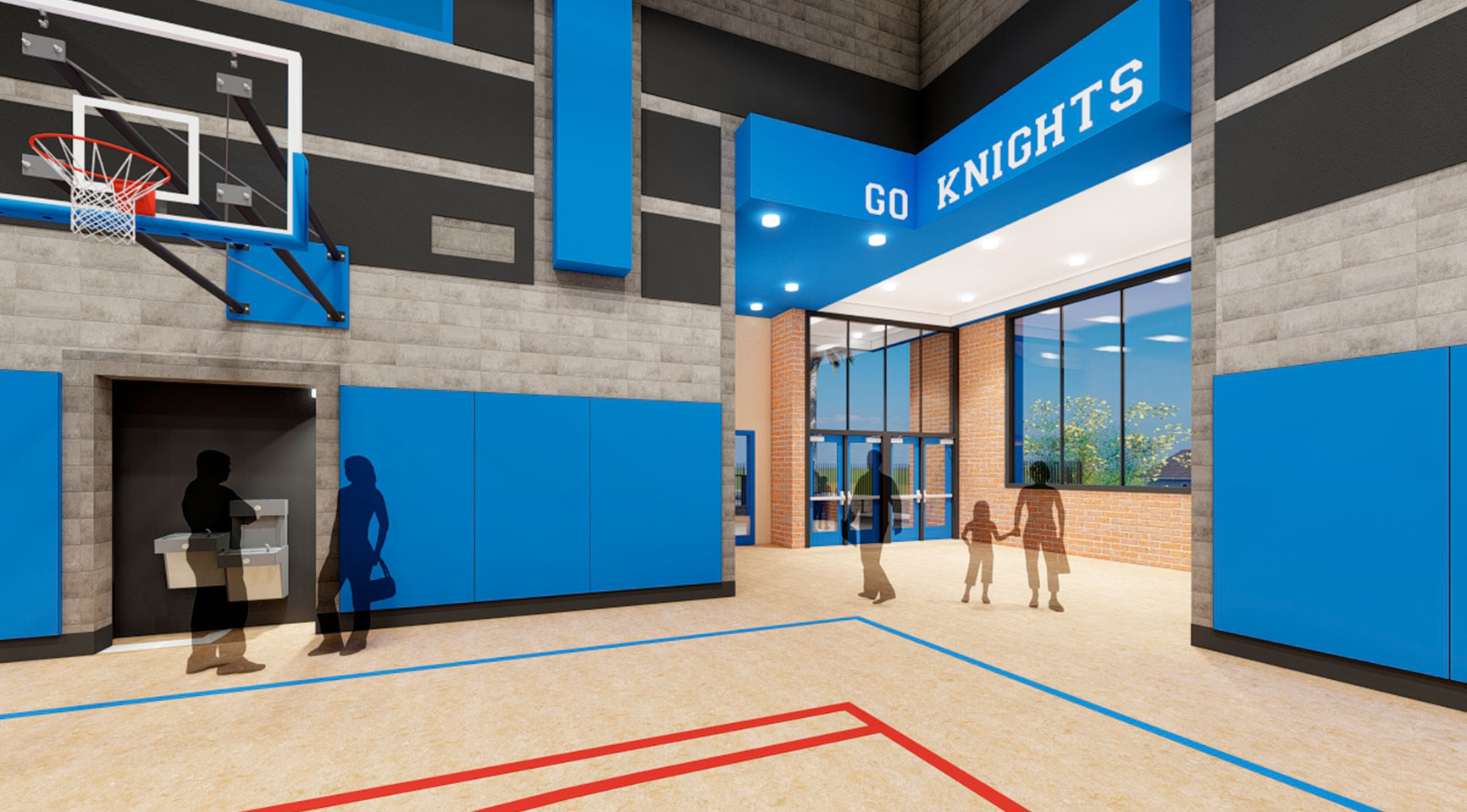 Raney Intermediate Gym Design