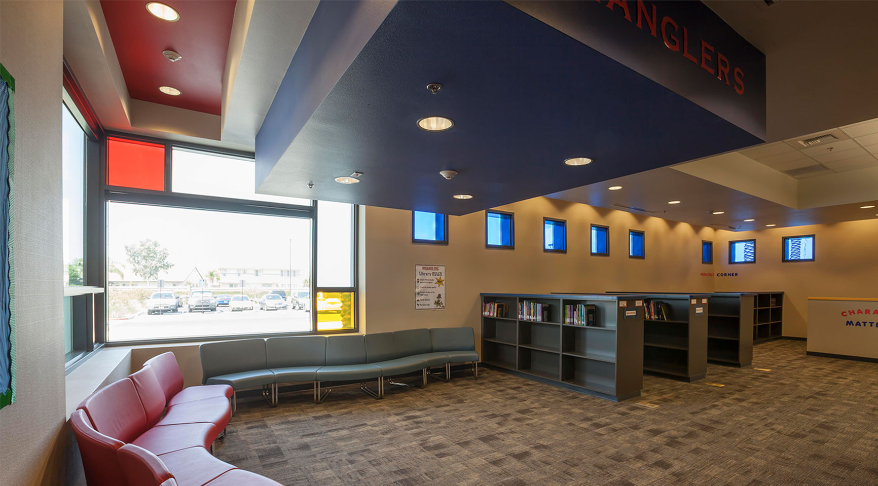 Reagan Elementary School Library Corona Norco
