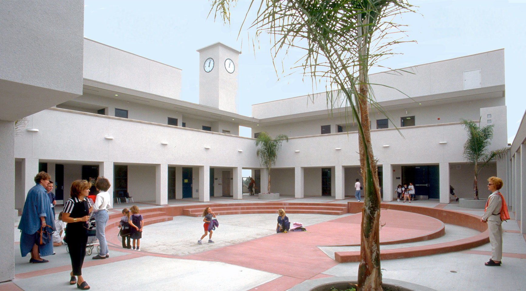 Solana Highlands Elementary School Courtyard
