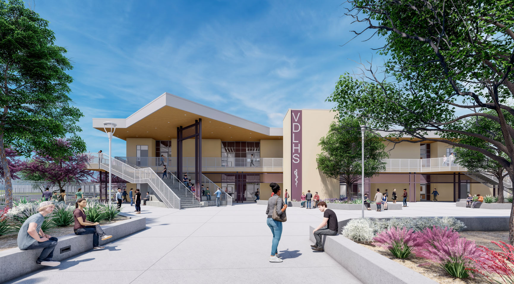 Vista Del Lago High School Health CTE Building